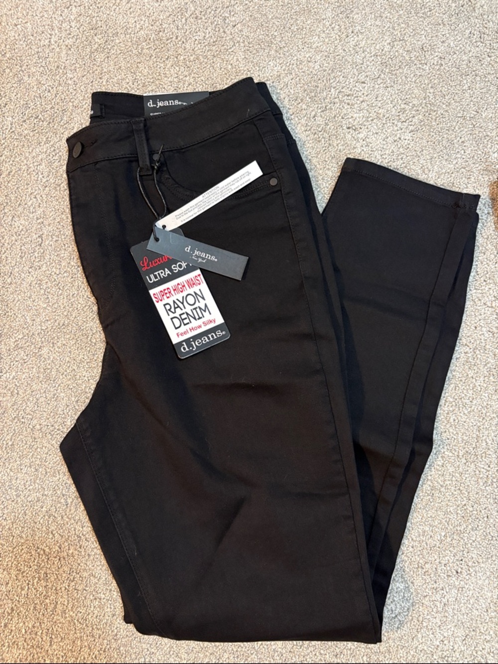 d. jeans Skinny Jeans Duo in Black and Brown - Picture 3 of 5